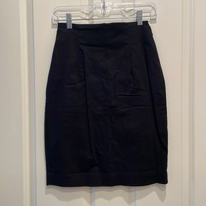 Worthington black midi skirt, size 4